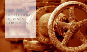 How can cathodic protection prevent corrosion?